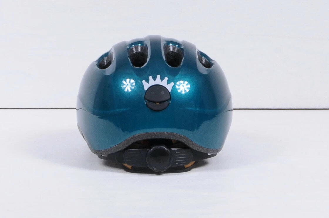 Dziecięcy kask rowerowy Abus Smiley 2.0 Royal, ciemnozielony