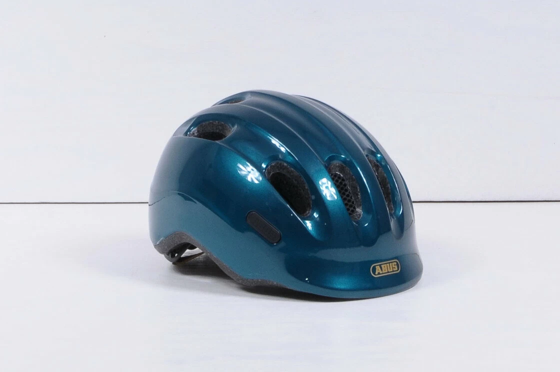 Dziecięcy kask rowerowy Abus Smiley 2.0 Royal, ciemnozielony
