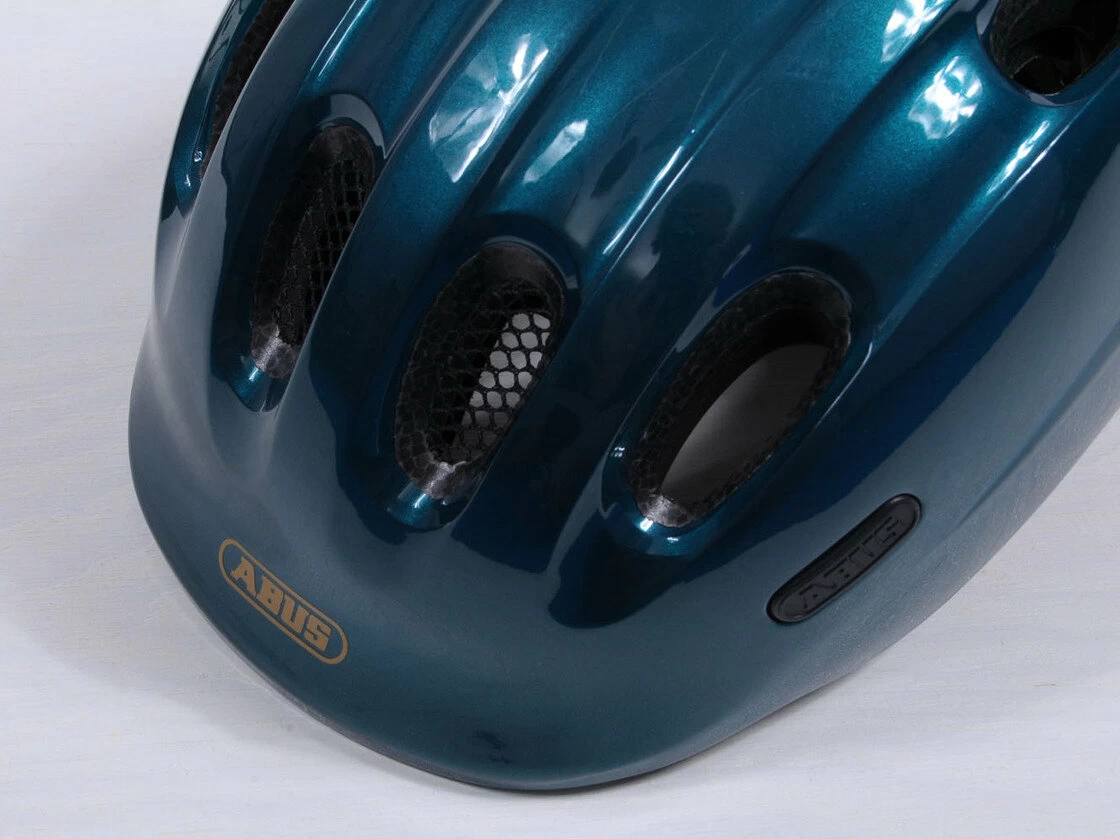 Dziecięcy kask rowerowy Abus Smiley 2.0 Royal, ciemnozielony