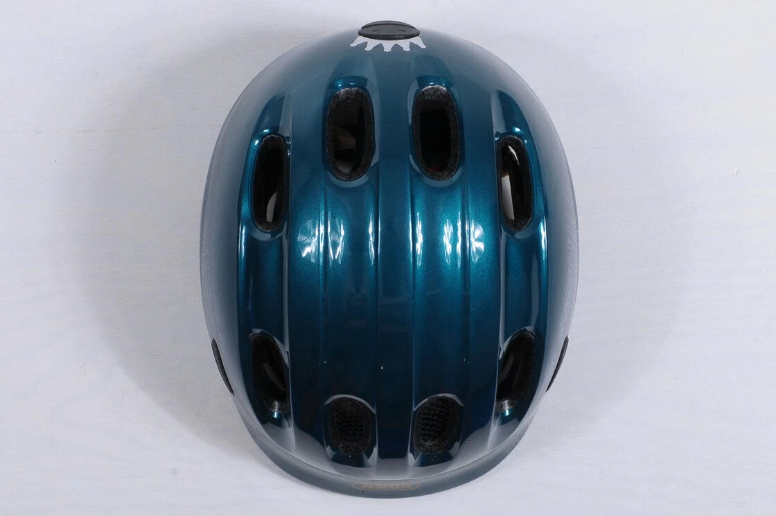 Dziecięcy kask rowerowy Abus Smiley 2.0 Royal, ciemnozielony