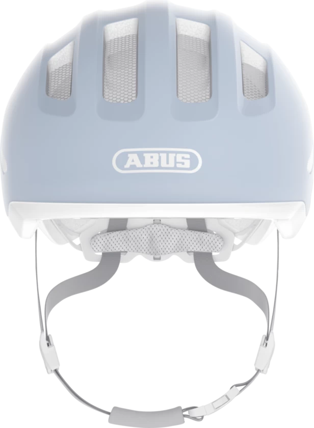 Dziecięcy kask rowerowy ABUS Smiley 3.0 ACE LED Pure Aqua Rozmiar M: 50-55 cm