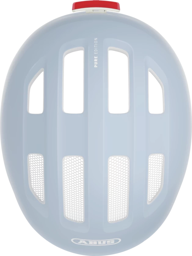 Dziecięcy kask rowerowy ABUS Smiley 3.0 ACE LED Pure Aqua Rozmiar M: 50-55 cm