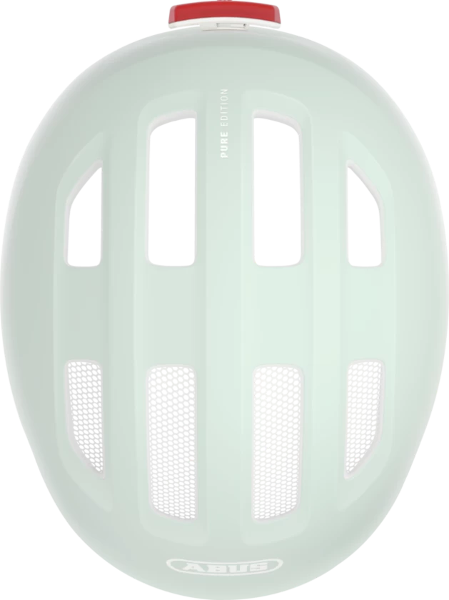 Dziecięcy kask rowerowy ABUS Smiley 3.0 ACE LED Pure Mint