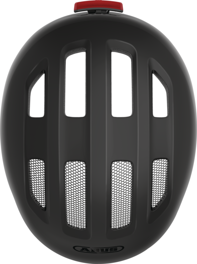 Dziecięcy kask rowerowy Abus Smiley 3.0 ACE LED Velvet Black