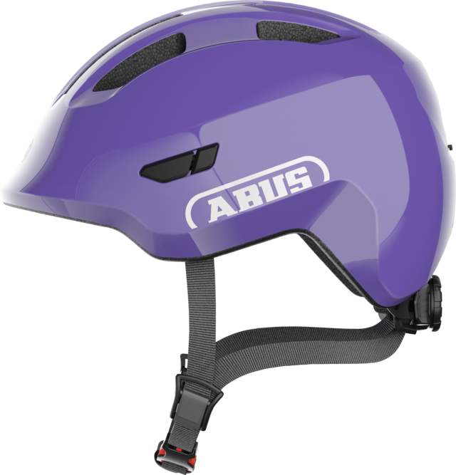 Dziecięcy kask rowerowy Abus Smiley 3.0 Candid Purple