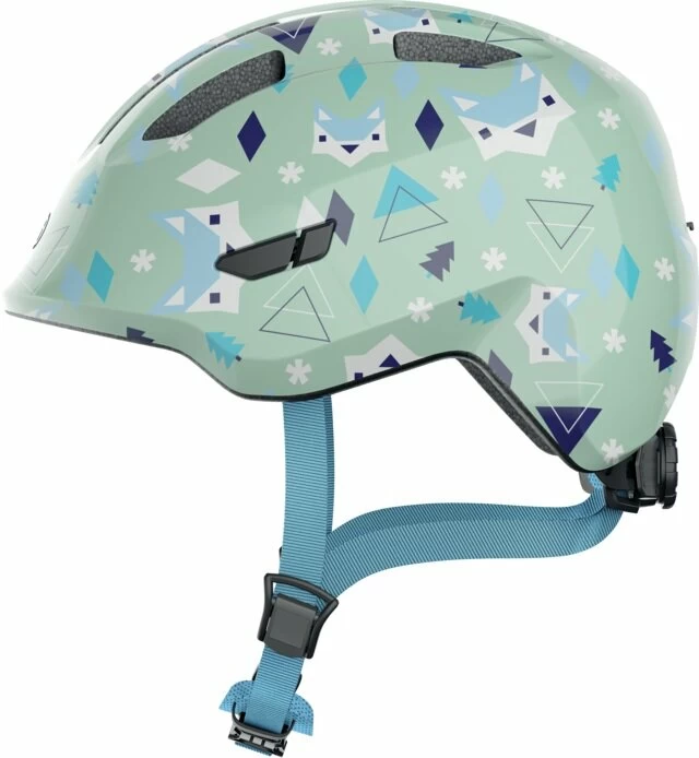 Dziecięcy kask rowerowy ABUS Smiley 3.0 Green Nordic Rozmiar M: 50-55 cm