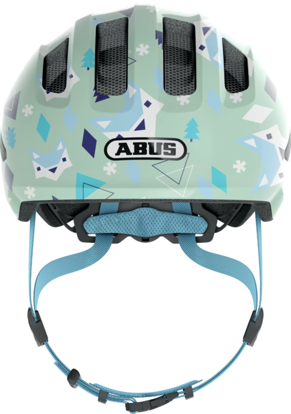 Dziecięcy kask rowerowy ABUS Smiley 3.0 Green Nordic Rozmiar S: 45-50 cm