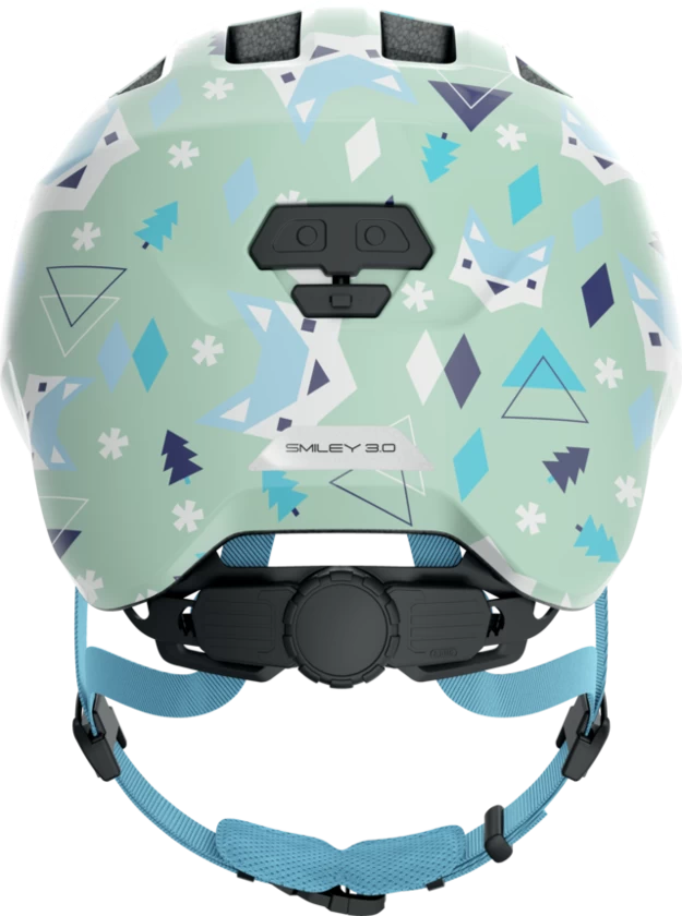 Dziecięcy kask rowerowy ABUS Smiley 3.0 Green Nordic