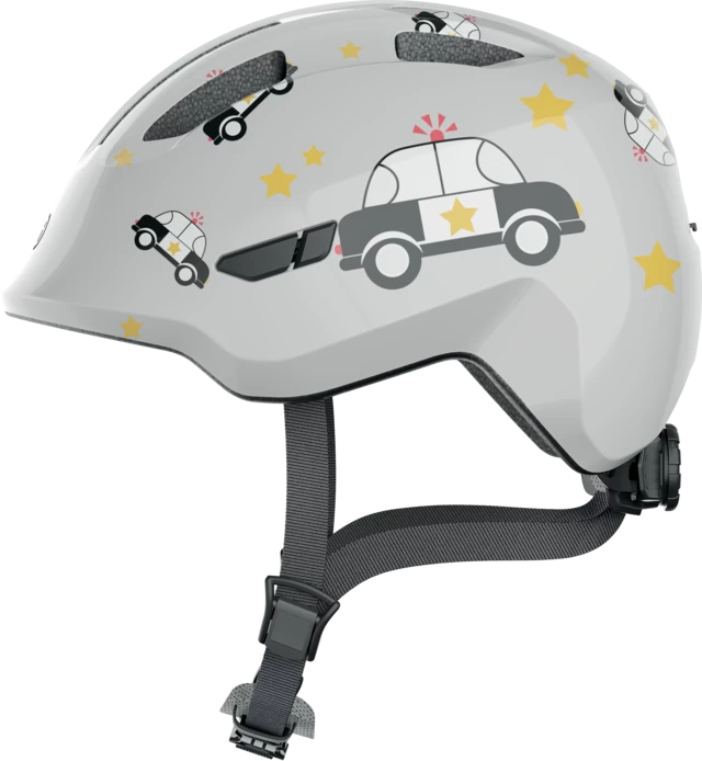 Dziecięcy kask rowerowy ABUS Smiley 3.0 Grey Police Rozmiar S: 45-50 cm