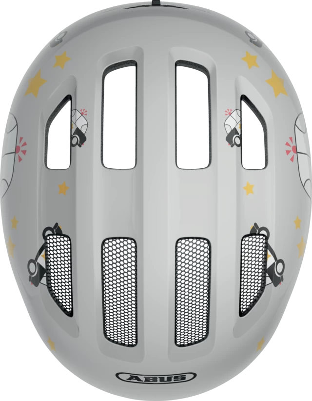 Dziecięcy kask rowerowy ABUS Smiley 3.0 Grey Police Rozmiar S: 45-50 cm