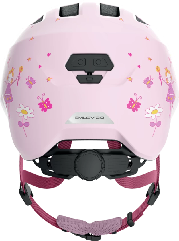 Dziecięcy kask rowerowy ABUS Smiley 3.0 Rose Princess