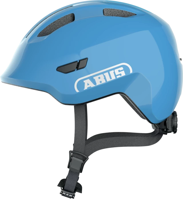 Dziecięcy kask rowerowy ABUS Smiley 3.0 Shiny Blue Rozmiar S: 45-50 cm