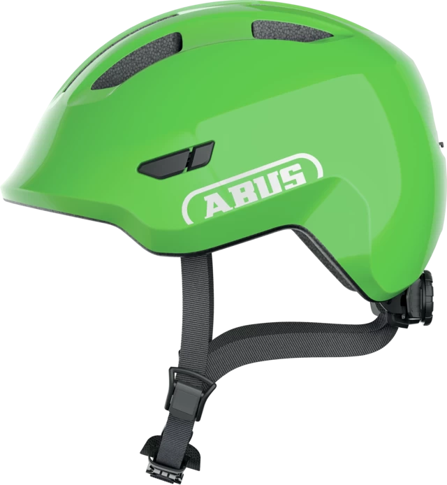 Dziecięcy kask rowerowy ABUS Smiley 3.0 Shiny Green