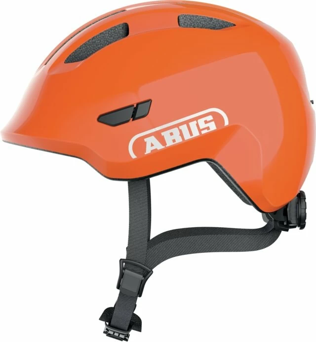 Dziecięcy kask rowerowy ABUS Smiley 3.0 Shiny Orange