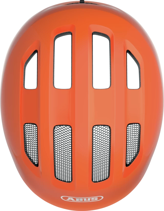 Dziecięcy kask rowerowy ABUS Smiley 3.0 Shiny Orange