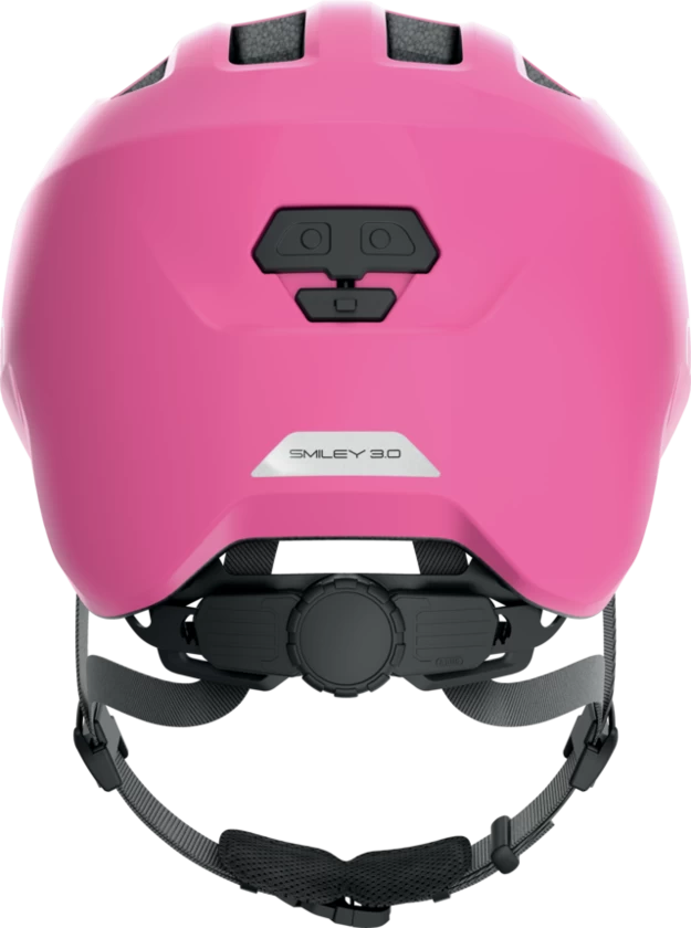 Dziecięcy kask rowerowy ABUS Smiley 3.0 Shiny Pink Rozmiar S: 45-50 cm