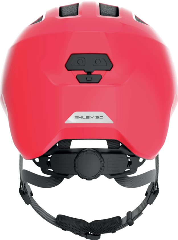 Dziecięcy kask rowerowy ABUS Smiley 3.0 Shiny Red