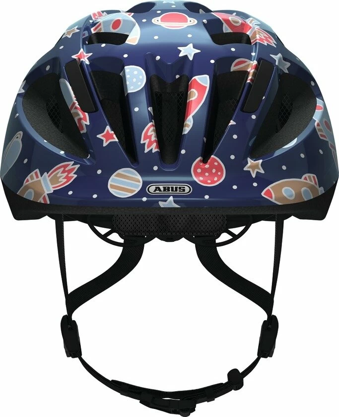 Dziecięcy kask rowerowy Abus Smooty 2.0 Blue Space Rozmiar S - 45-50 cm