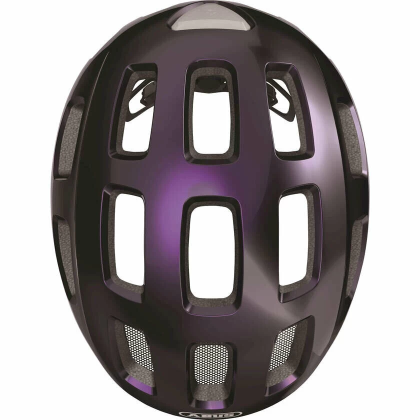 Dziecięcy kask rowerowy Abus Youn-I 2.0 Black Violet