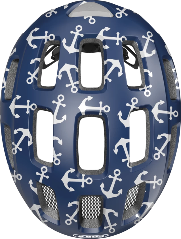 Dziecięcy kask rowerowy Abus Youn-I 2.0 Blue Anchor