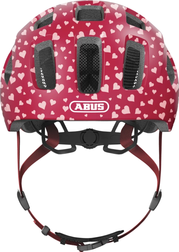 Dziecięcy kask rowerowy Abus Youn-I 2.0 Cherry Heart