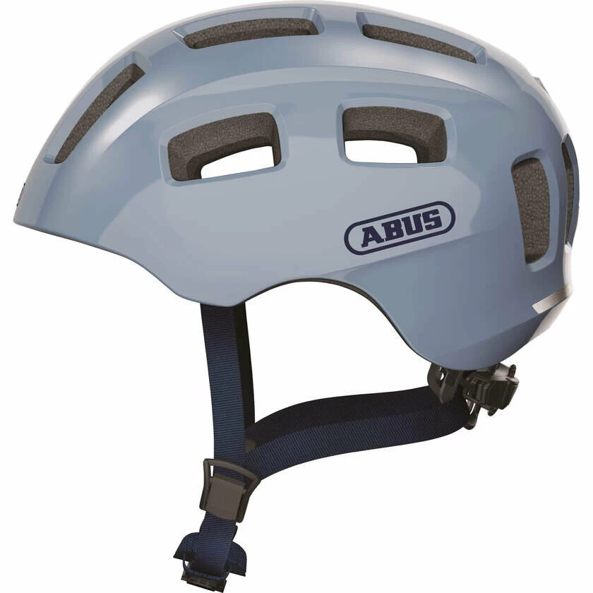 Dziecięcy kask rowerowy Abus Youn-I 2.0 Glacier Blue Rozmiar S: 48-54 cm