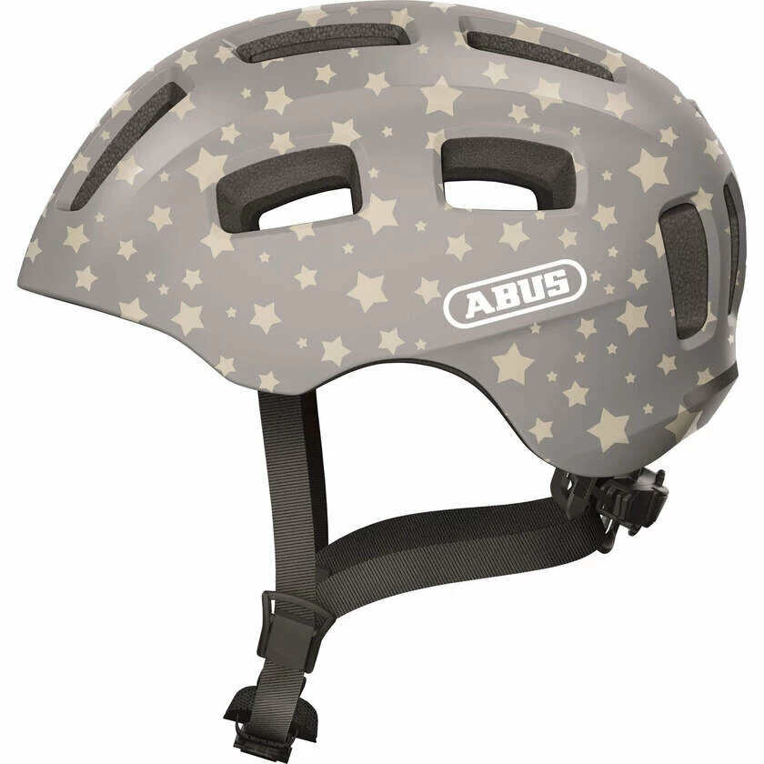 Dziecięcy kask rowerowy Abus Youn-I 2.0 Grey Star