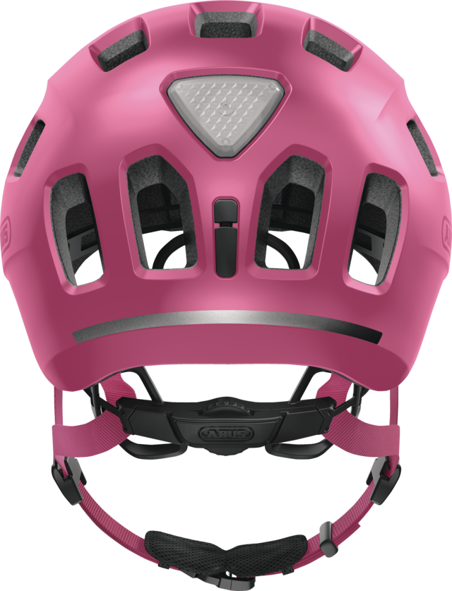 Dziecięcy kask rowerowy Abus Youn-I 2.0 Mono Red Rozmiar S: 48-54 cm