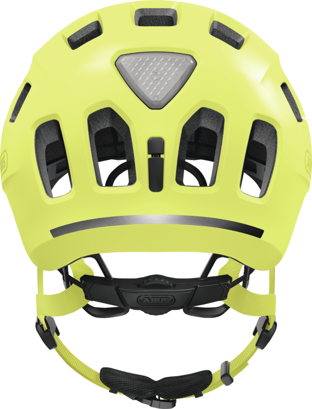 Dziecięcy kask rowerowy Abus Youn-I 2.0 Mono Yellow Rozmiar M: 52-57 cm