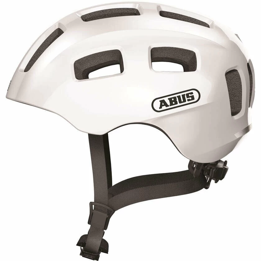 Dziecięcy kask rowerowy Abus Youn-I 2.0 Polar White