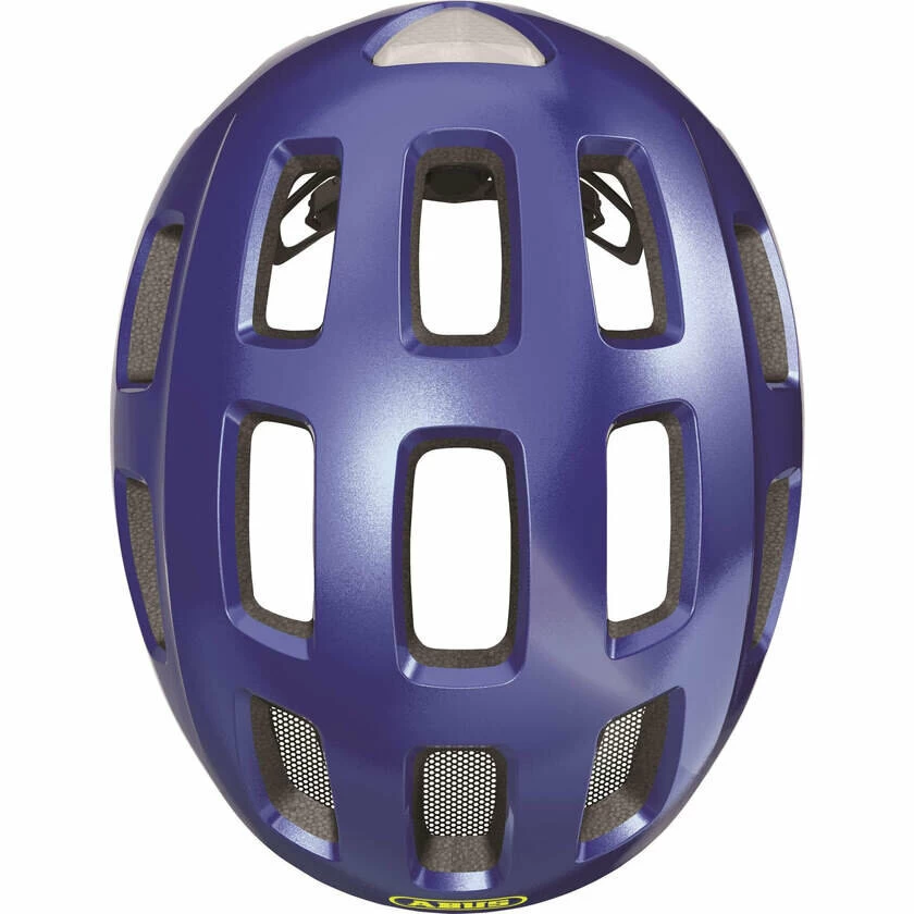 Dziecięcy kask rowerowy Abus Youn-I 2.0 Sparkling Blue