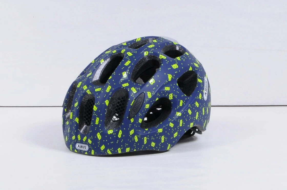 Dziecięcy kask rowerowy Abus Youn-I Ace, Blue Mask