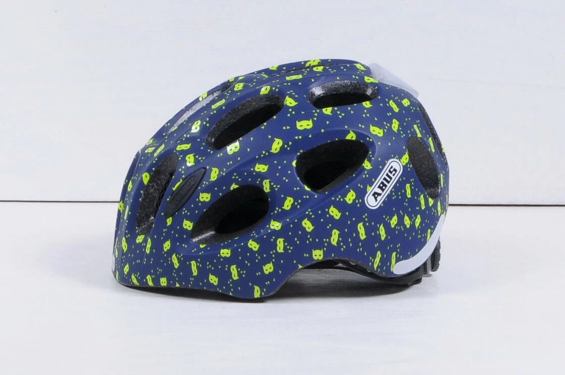 Dziecięcy kask rowerowy Abus Youn-I Ace, Blue Mask