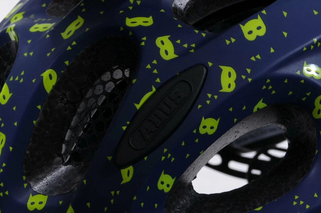 Dziecięcy kask rowerowy Abus Youn-I Ace, Blue Mask