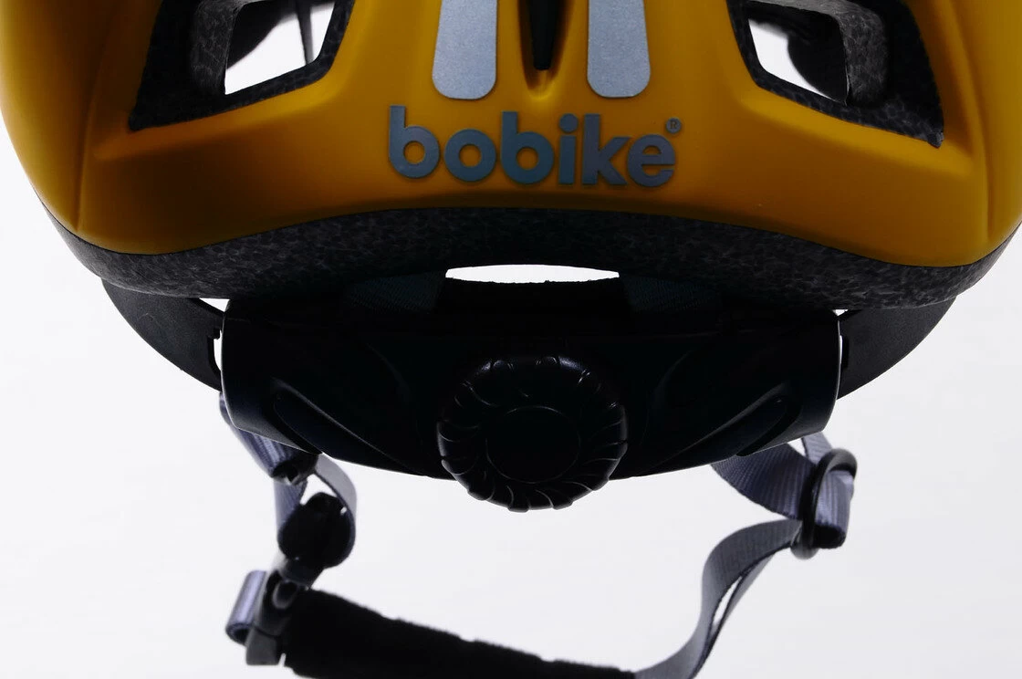 Dziecięcy kask rowerowy Bobike ONE Plus Mighty Mustard XS