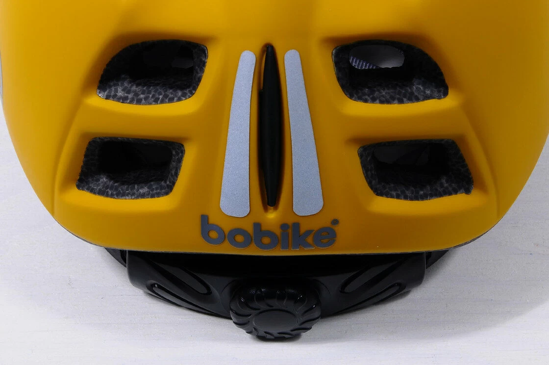 Dziecięcy kask rowerowy Bobike ONE Plus Mighty Mustard