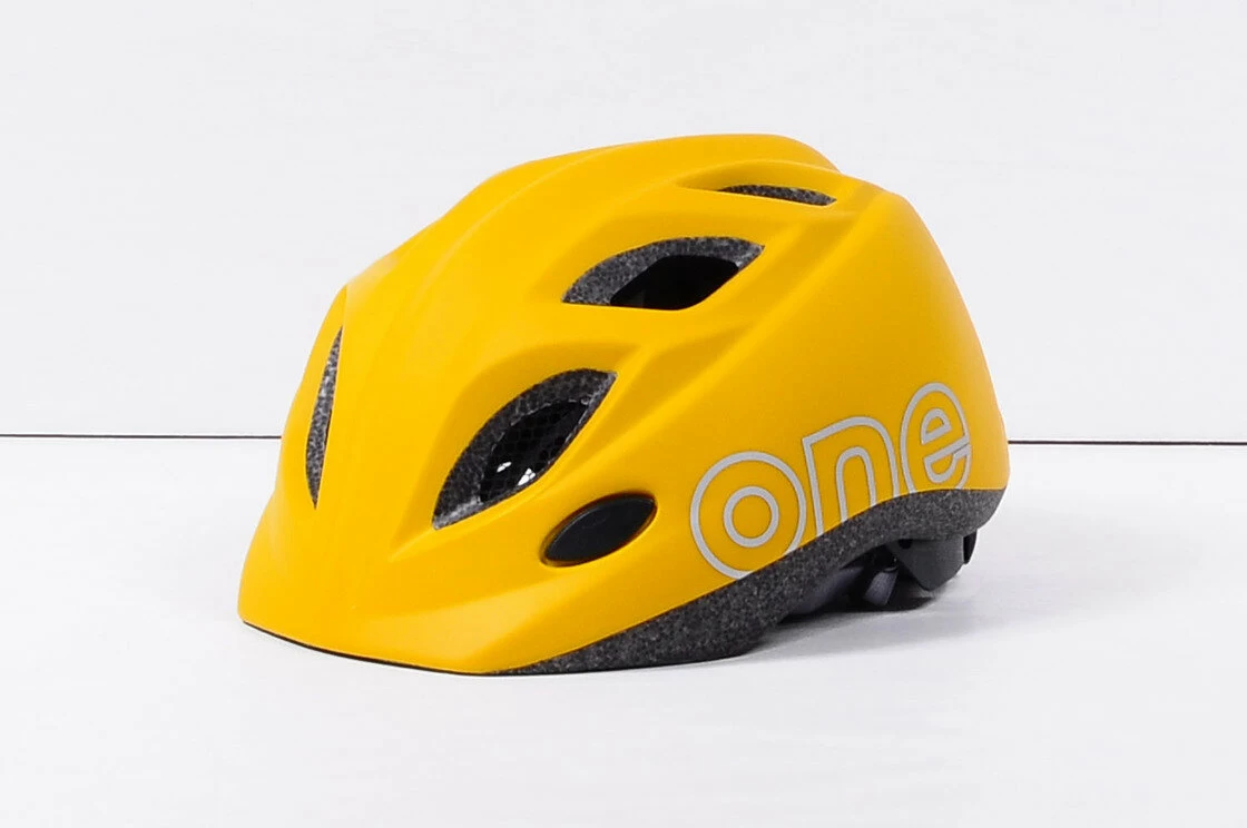 Dziecięcy kask rowerowy Bobike ONE Plus Mighty Mustard