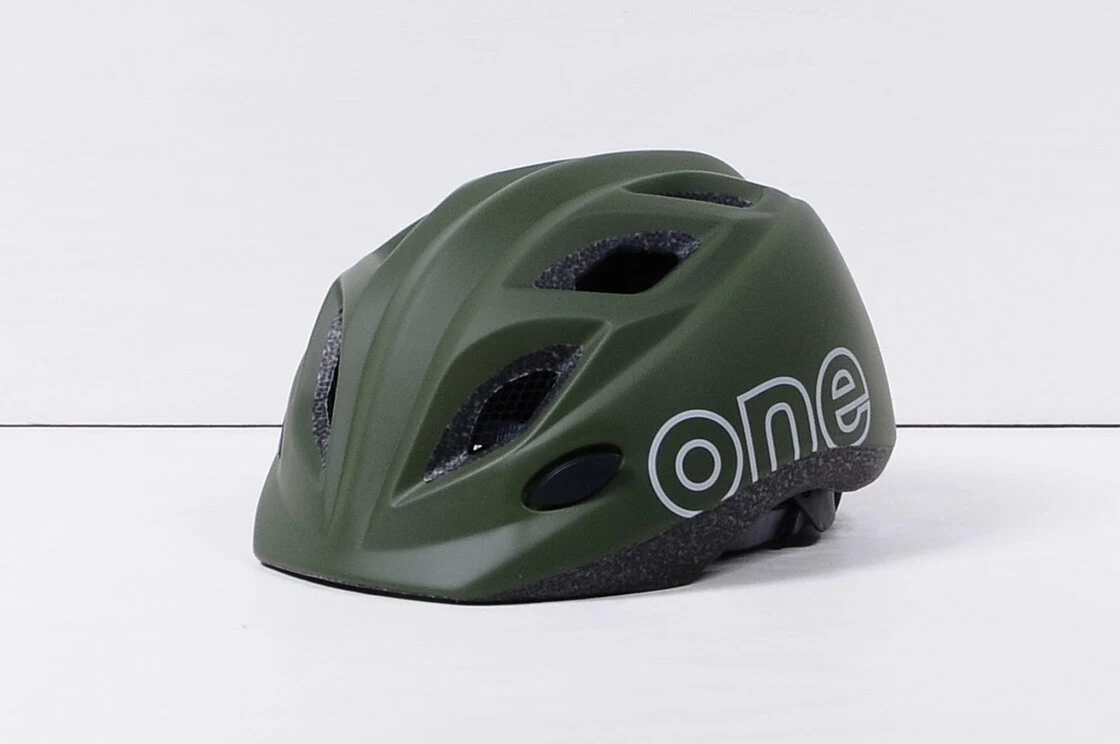 Dziecięcy kask rowerowy Bobike ONE Plus Olive Green