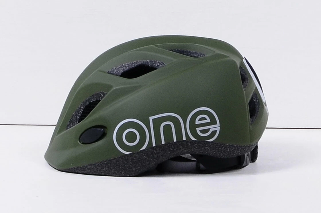 Dziecięcy kask rowerowy Bobike ONE Plus Olive Green