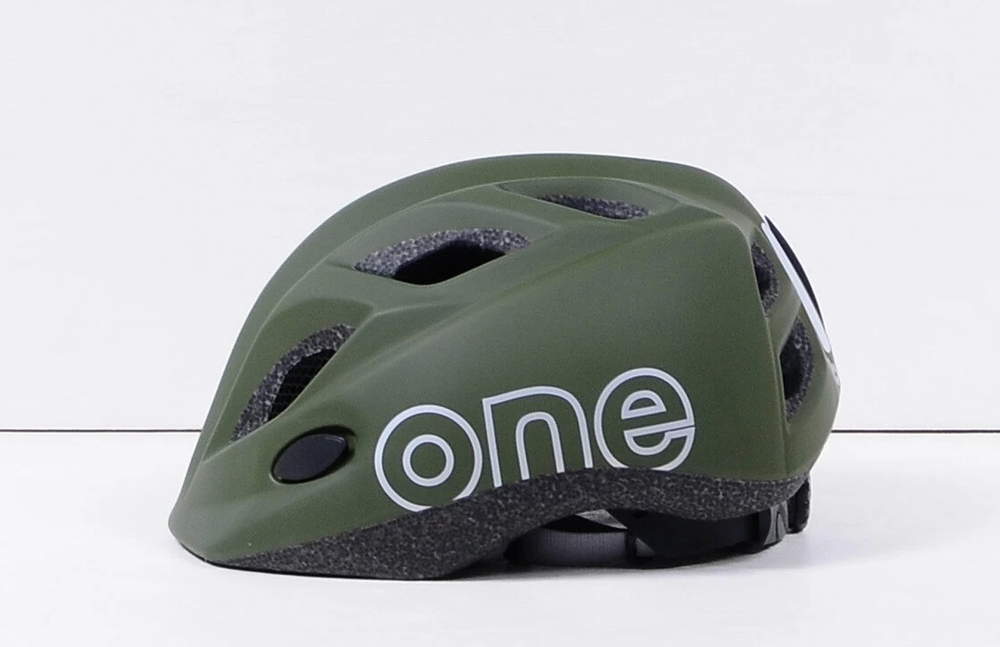 Dziecięcy kask rowerowy Bobike ONE Plus Olive Green XS