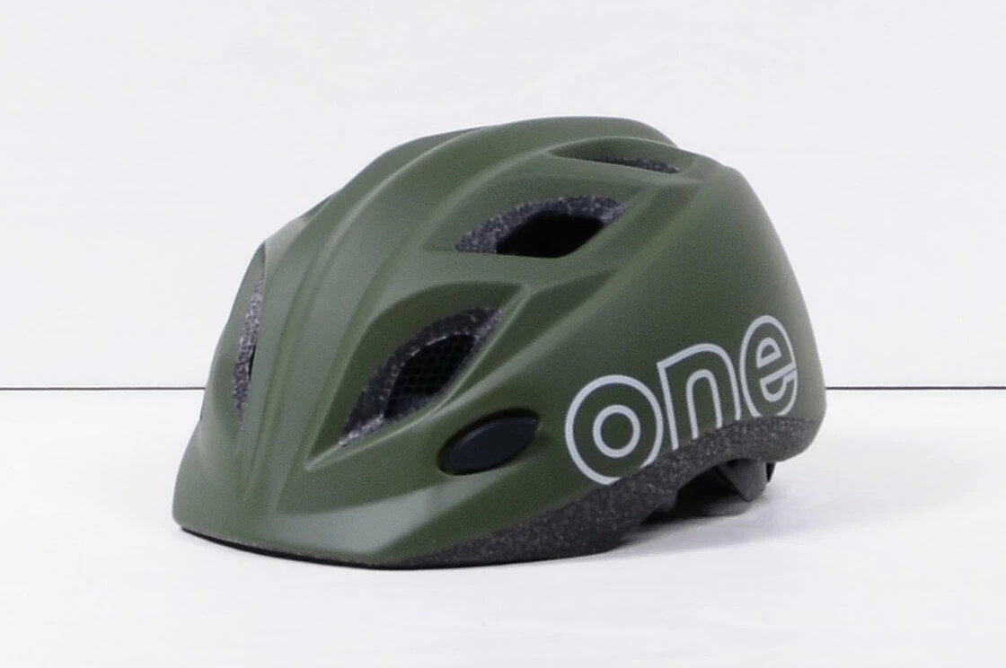 Dziecięcy kask rowerowy Bobike ONE Plus Olive Green