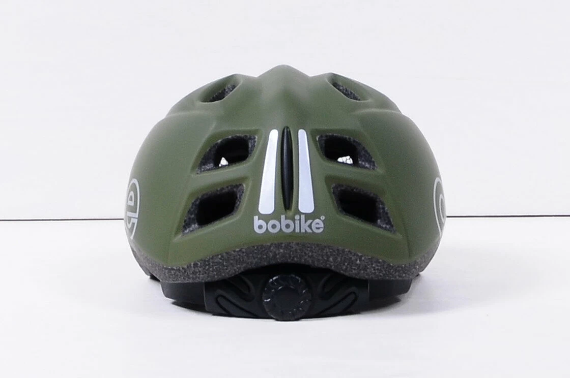 Dziecięcy kask rowerowy Bobike ONE Plus Olive Green