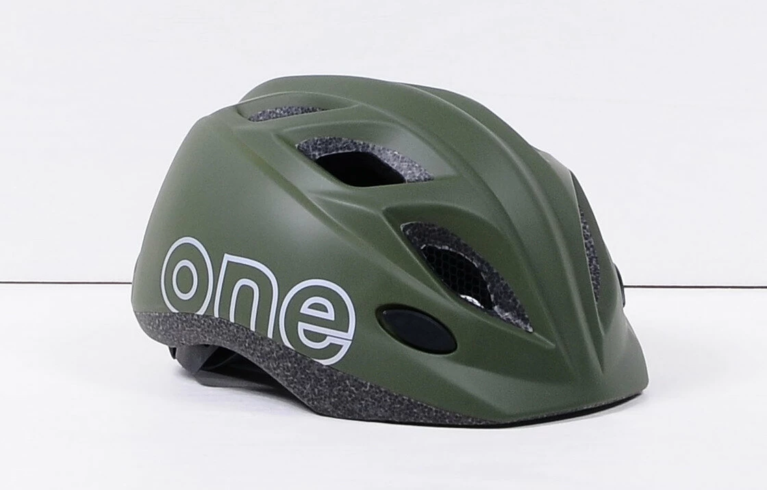 Dziecięcy kask rowerowy Bobike ONE Plus Olive Green XS