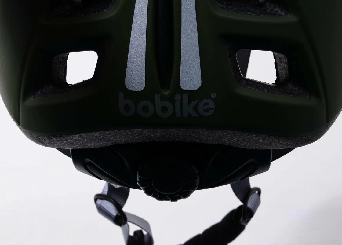 Dziecięcy kask rowerowy Bobike ONE Plus Olive Green