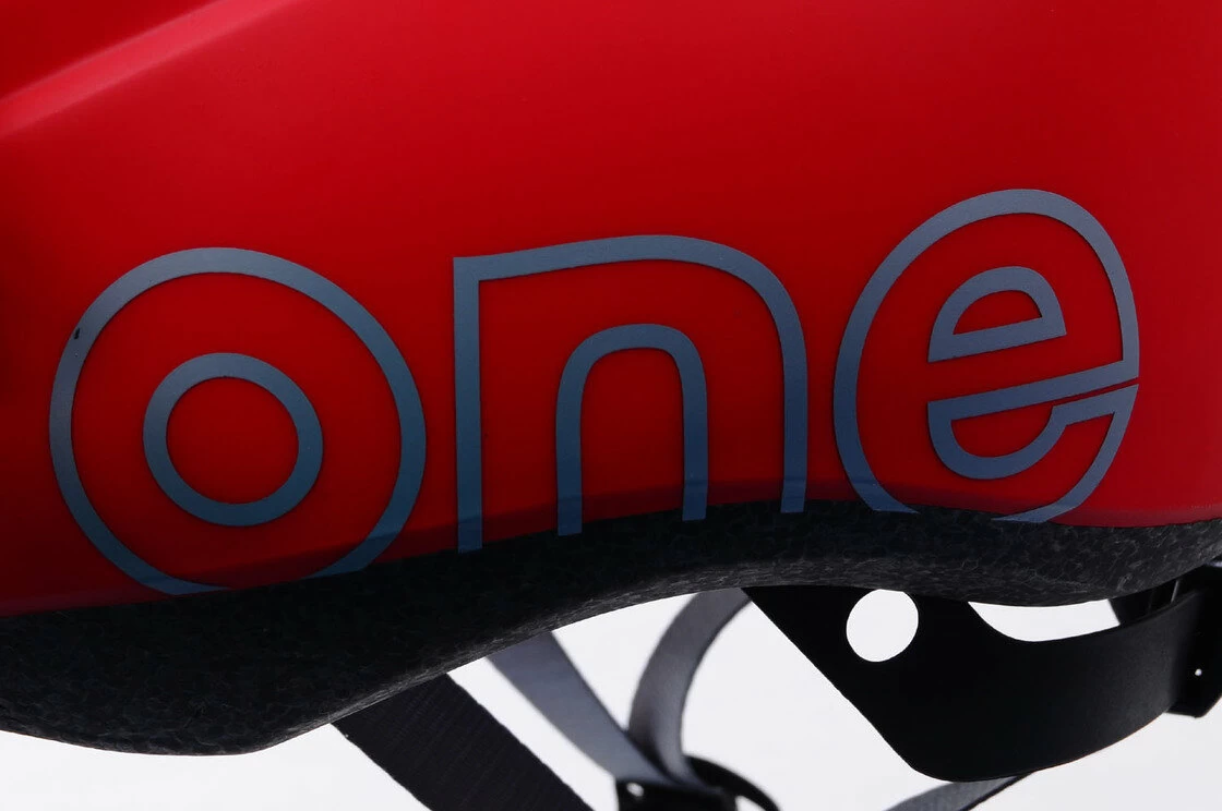 Dziecięcy kask rowerowy Bobike ONE Plus Strawberry Red S