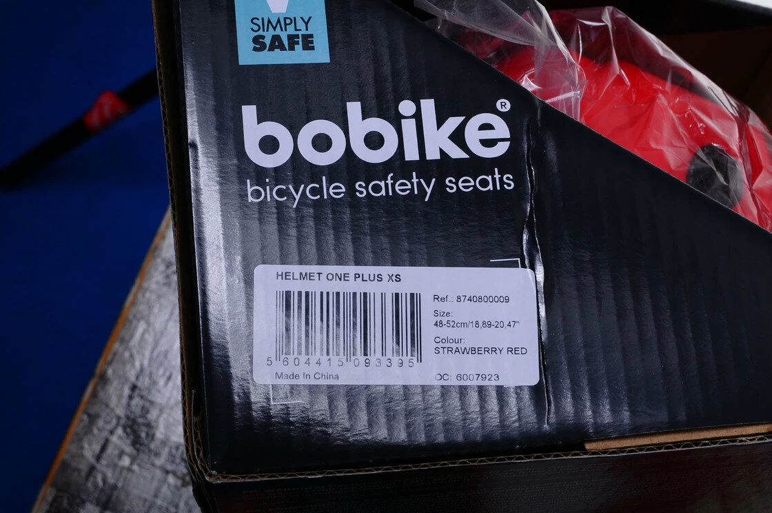 Dziecięcy kask rowerowy Bobike ONE Plus Strawberry Red S