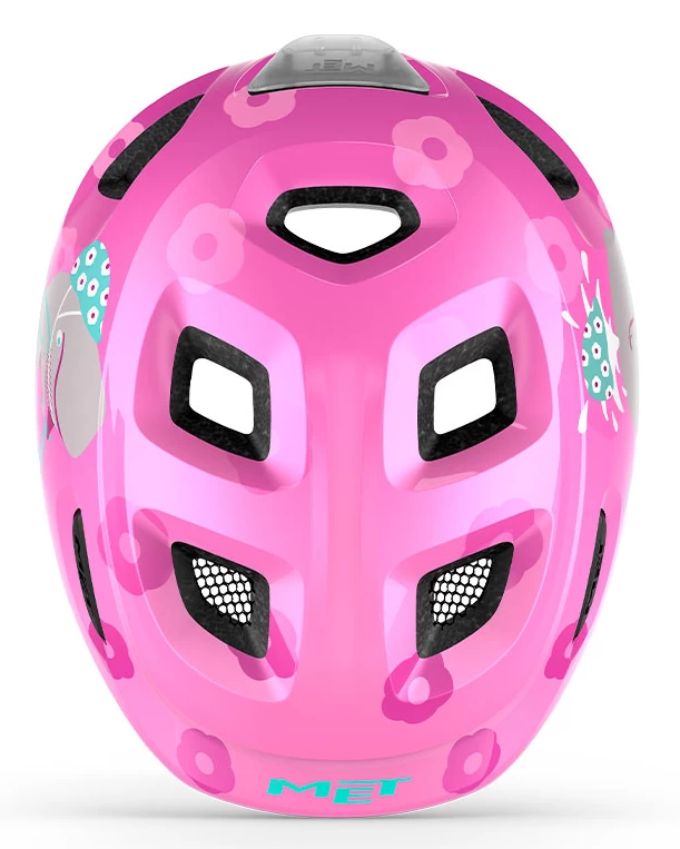 Dziecięcy kask rowerowy MET Hooray! Pink Whale MIPS