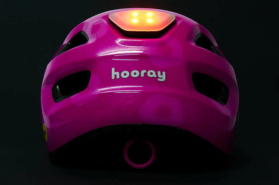 Dziecięcy kask rowerowy MET Hooray! Pink Whale MIPS