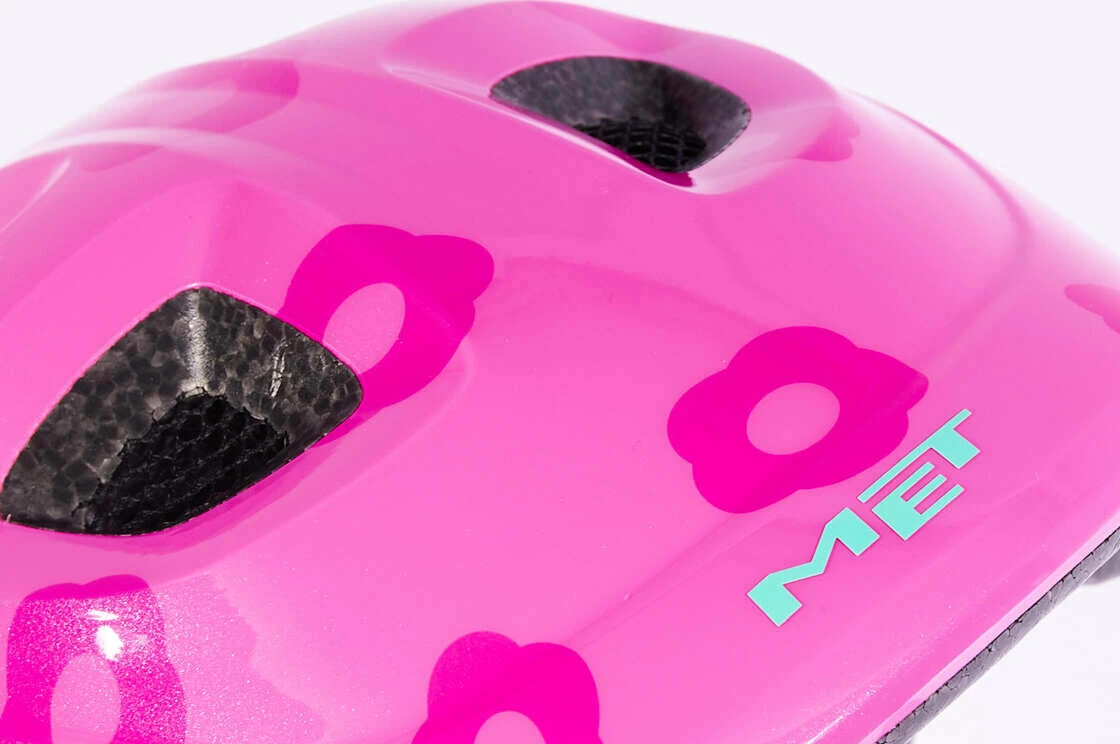 Dziecięcy kask rowerowy MET Hooray! Pink Whale MIPS