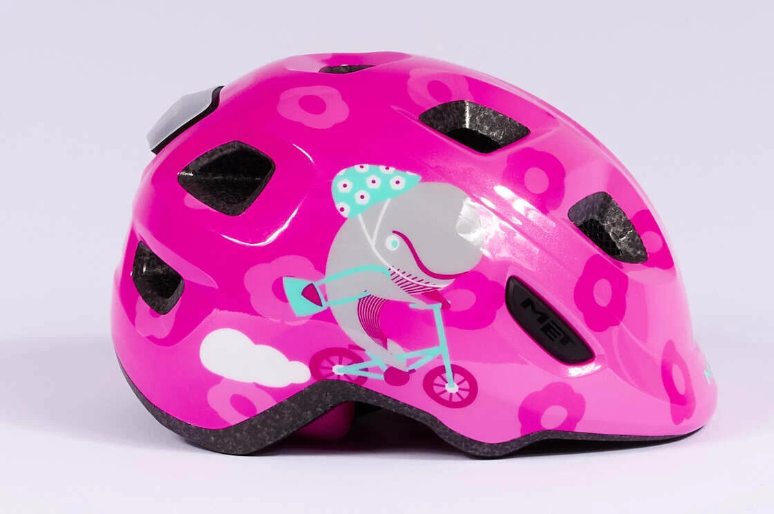 Dziecięcy kask rowerowy MET Hooray! Pink Whale MIPS Rozmiar: S/M 52-55cm